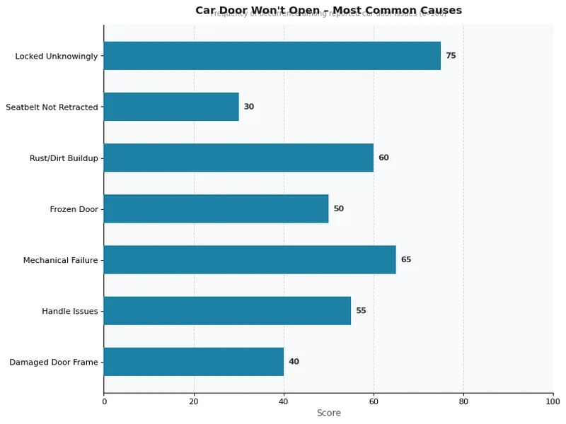 Car Door Won't Open – Most Common Causes