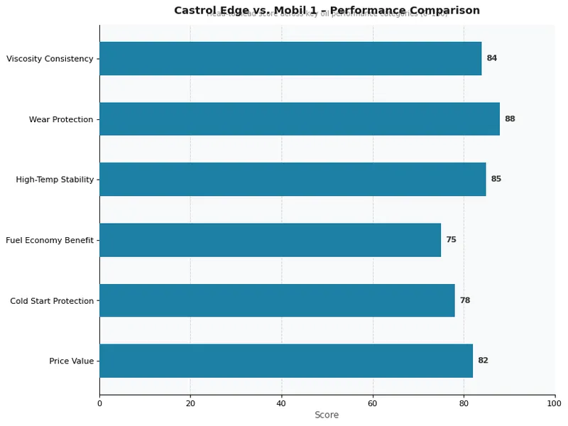 Castrol Edge vs. Mobil 1 – Performance Comparison