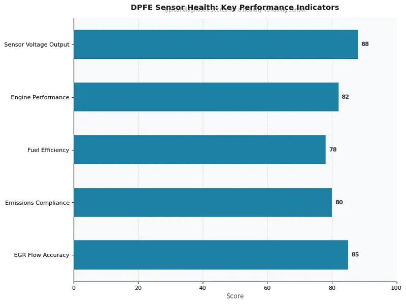 DPFE Sensor Health: Key Performance Indicators