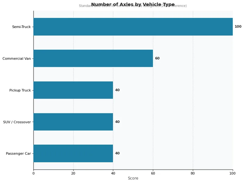 Number of Axles by Vehicle Type