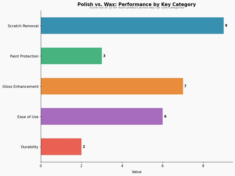 Car Polish vs. Wax: Performance Comparison