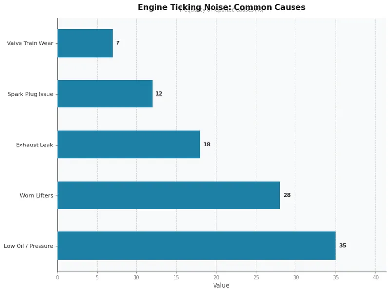 Engine Ticking Noise: Common Causes