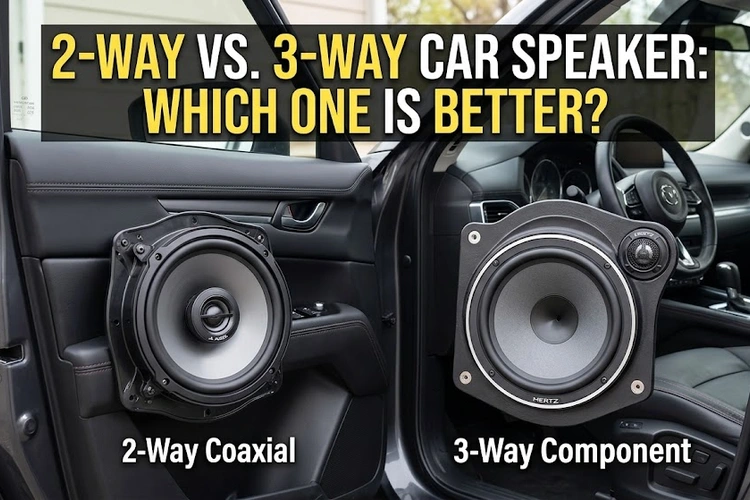2-Way vs. 3-Way Car Speaker: Which One is Better