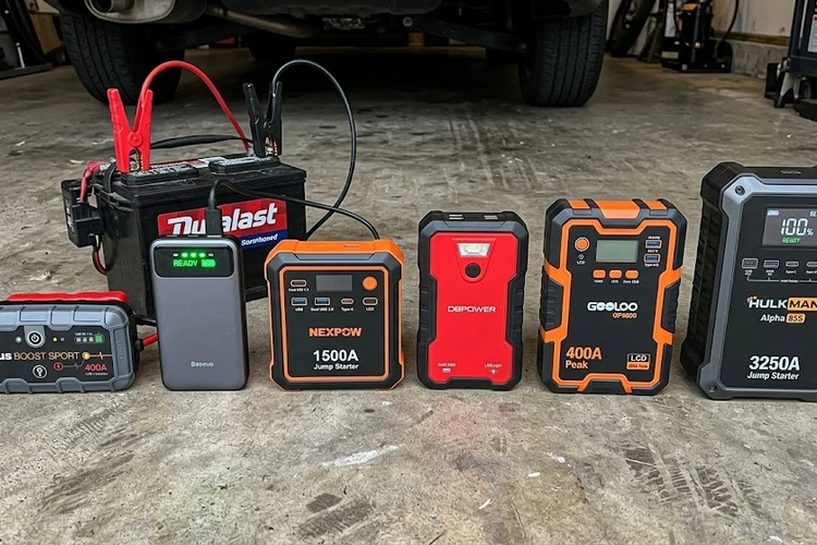 Best portable jump starters lined up for comparison review