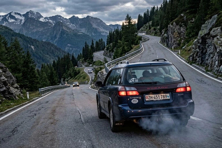 car loses power going uphill on steep mountain grade with engine under stress