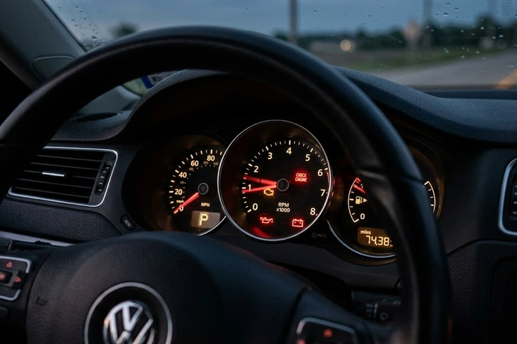 car stalls at idle — mechanic inspecting throttle body and IAC valve components