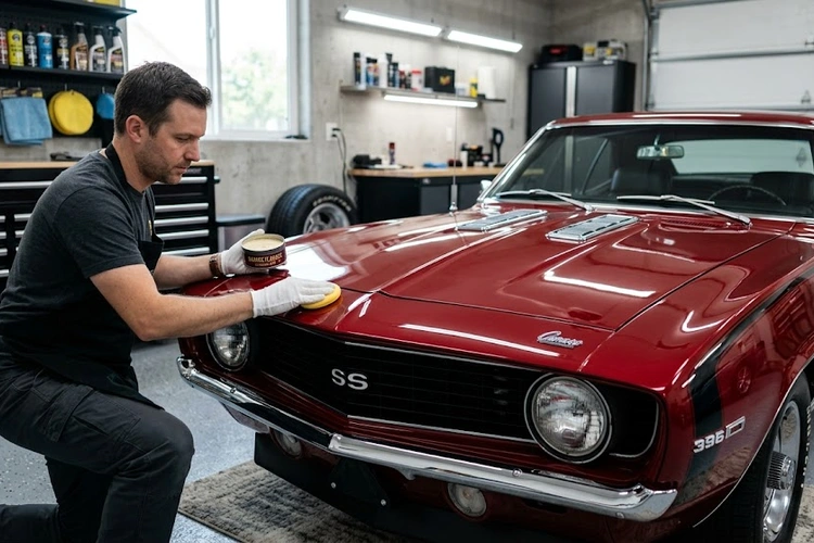 how to detail a classic car without damaging vintage lacquer or enamel paint