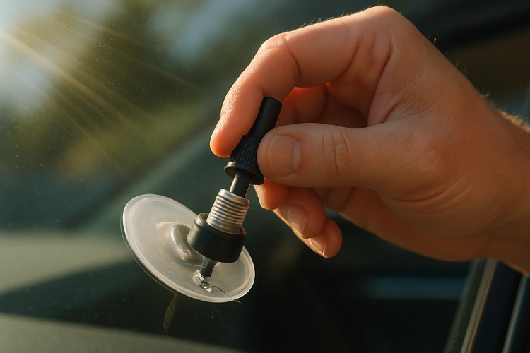 how to fix cracked windshield with a DIY resin repair kit