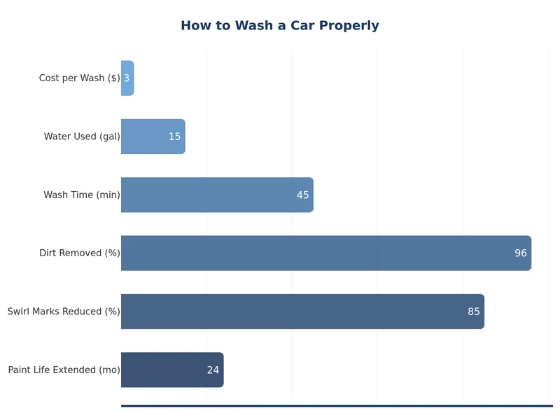 chart comparing two-bucket method vs single bucket swirl mark risk