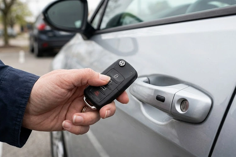 Key fob not working diagnosis with CR2032 battery replacement and multimeter testing