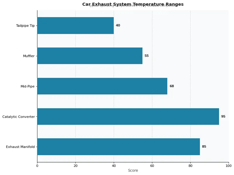 Car Exhaust System Temperature Ranges