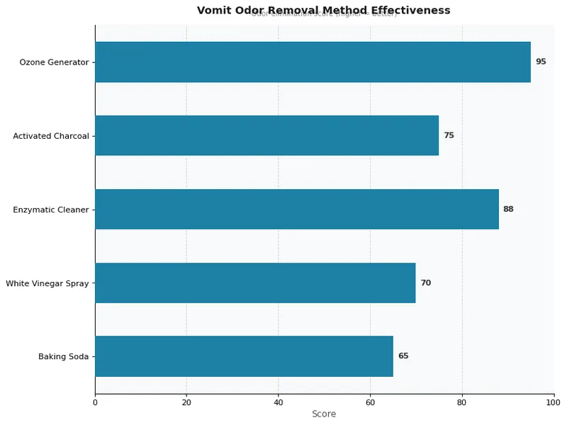 Vomit Odor Removal Method Effectiveness