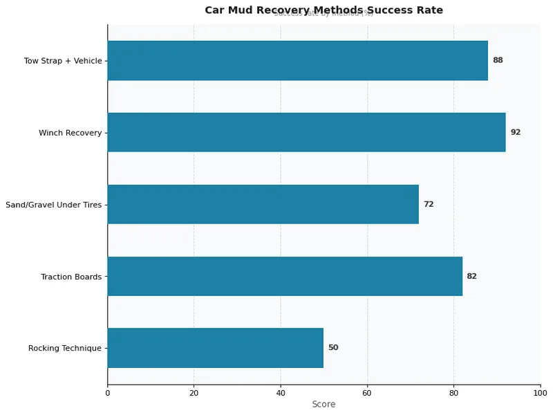 Car Mud Recovery Methods Success Rate