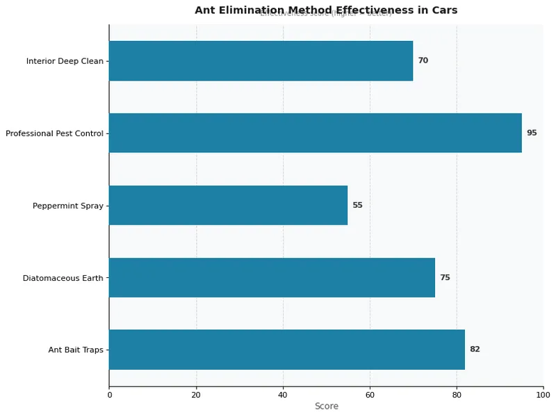Ant Elimination Method Effectiveness in Cars