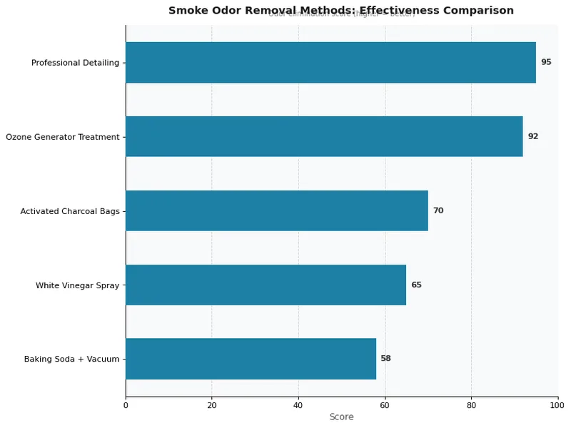 Smoke Odor Removal Methods: Effectiveness Comparison
