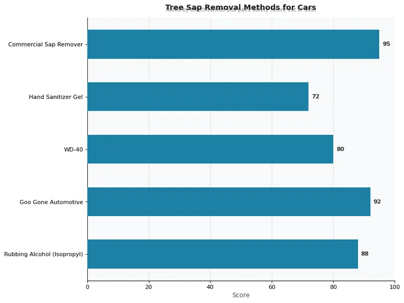 Tree Sap Removal Methods for Cars
