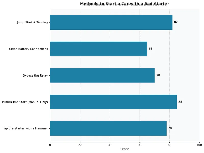 Methods to Start a Car with a Bad Starter