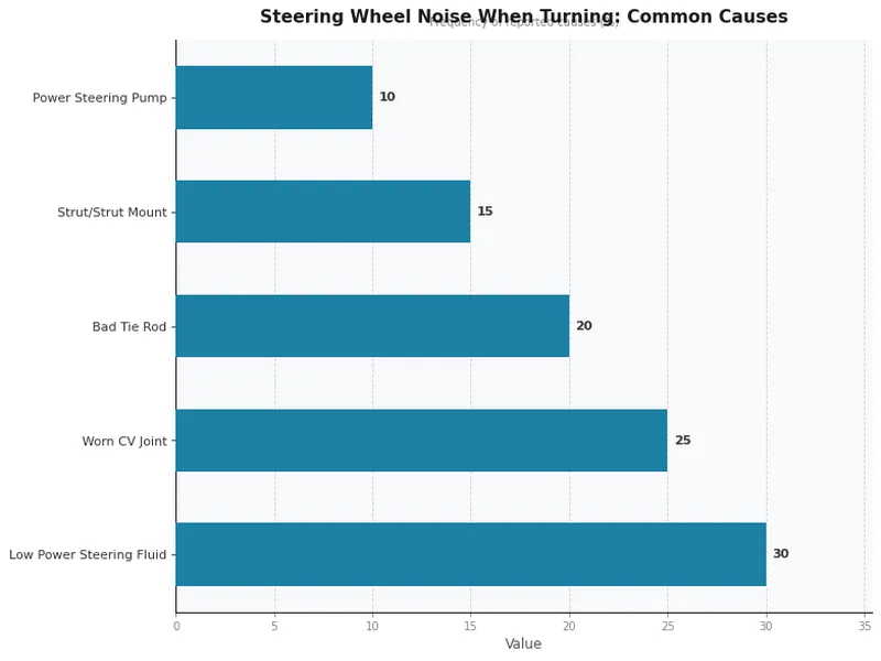 Steering Wheel Noise When Turning: Common Causes
